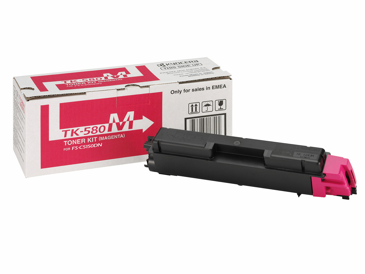 KYOCERA Toner TK-580M / 1T02KTBNL0 Magenta Standard - imagem 7