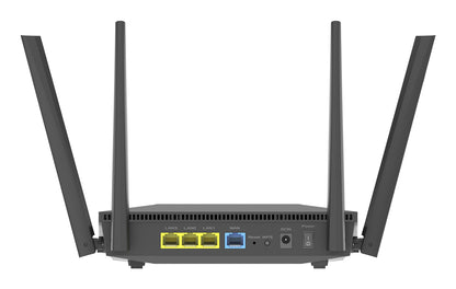 Router sem fios Asus RT-AX52 Pro/ WiFi 6/ 3000Mbps/ 2.4GHz 5GHz/ 4 Antenas/ WiFi 802.11ax/ac/n/a/ - n/b/g
