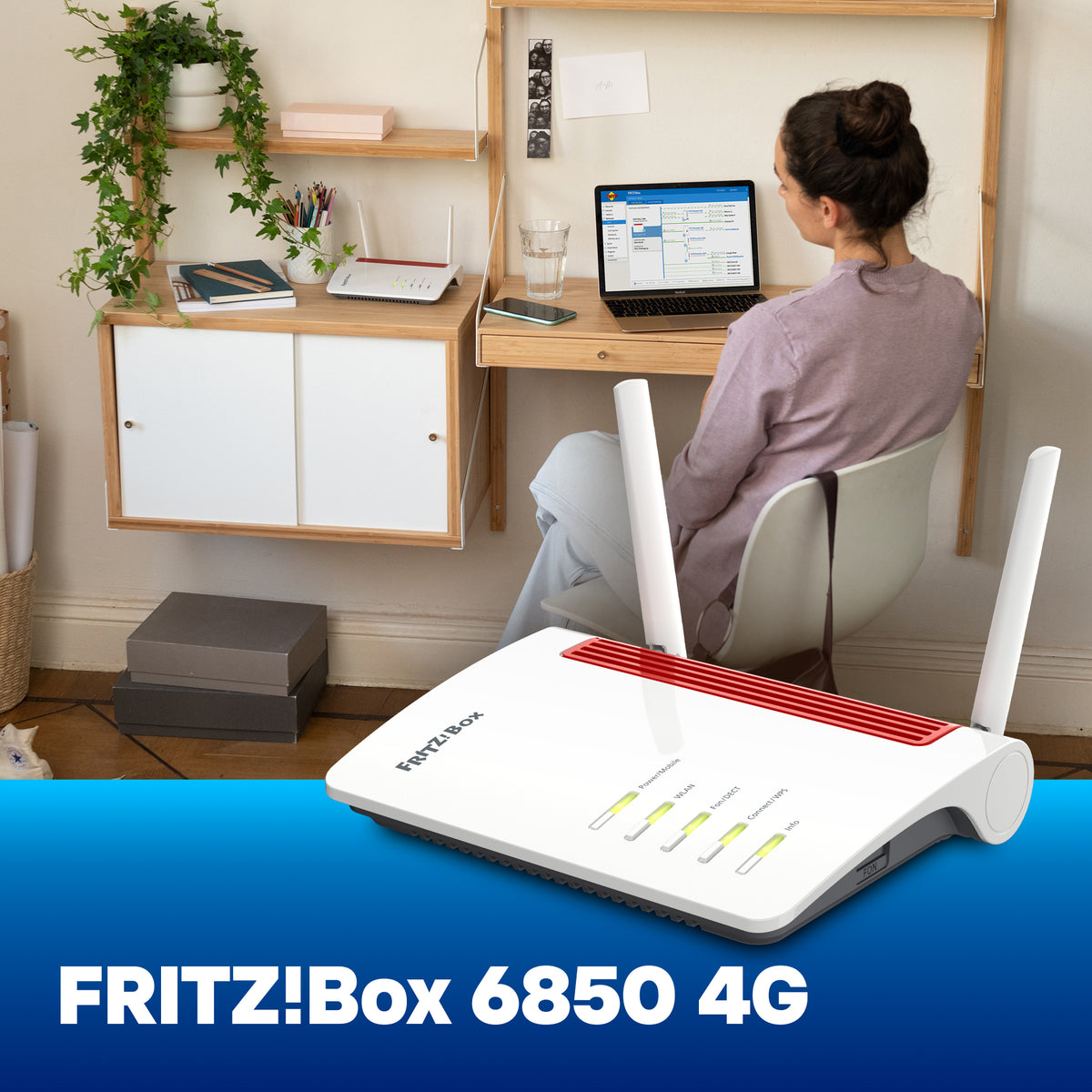 Router FRITZ!Box 6850 4G Edition International - imagem 9