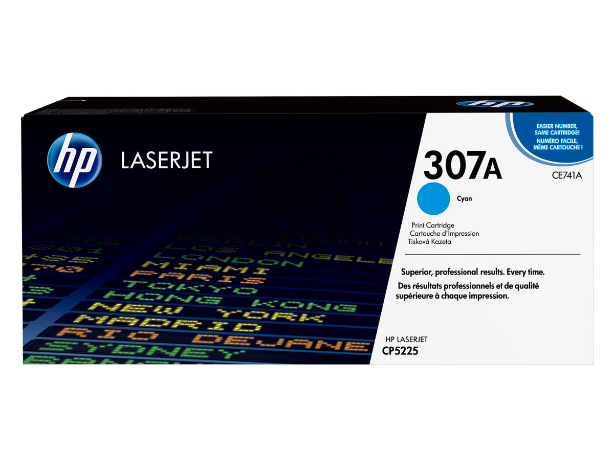 HP Toner 307A / CE741A Cyan Standard