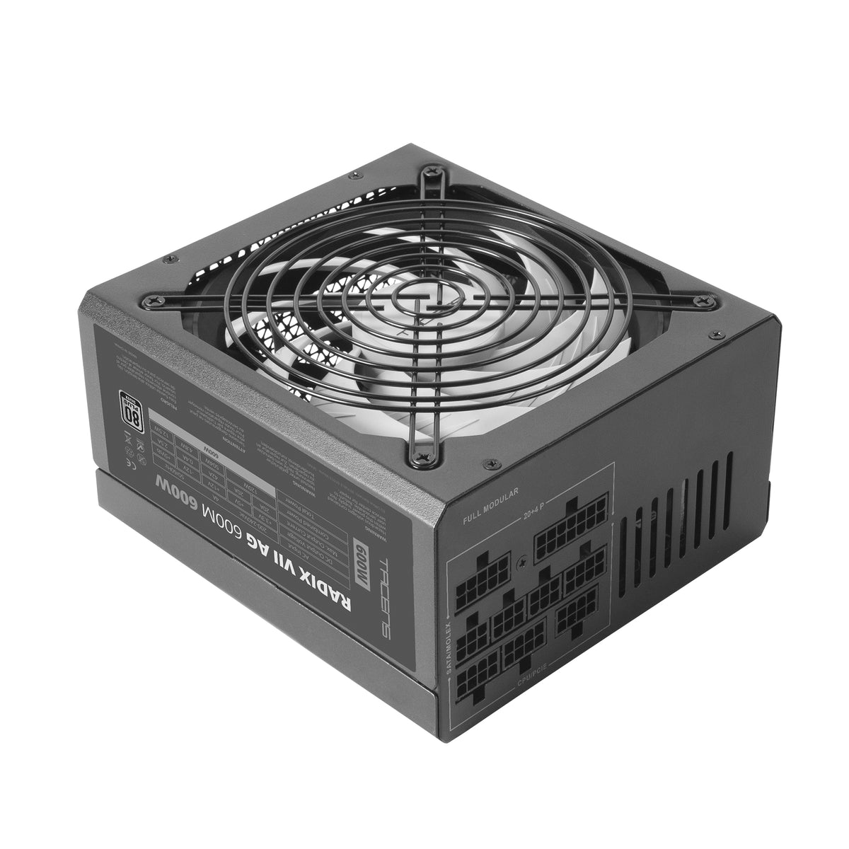 Fonte de Alimentação TACENS RADIX VII AG 600W 80PLUS prateado - imagem 9