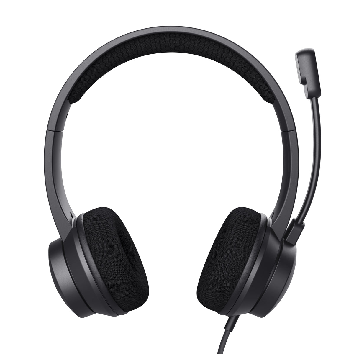 Auscultadores Trust Ayda/ com microfone/ USB/ preto