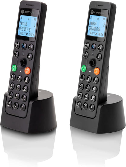 Telefone sem Fios MOTOROLA DOT202 teléfono DECT DUO Preto - imagem 3