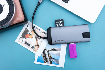 Cartão de Memória Verbatim Micro Cartão SD XC 256GB Pro com Adaptador / 47045 preto S - imagem 8