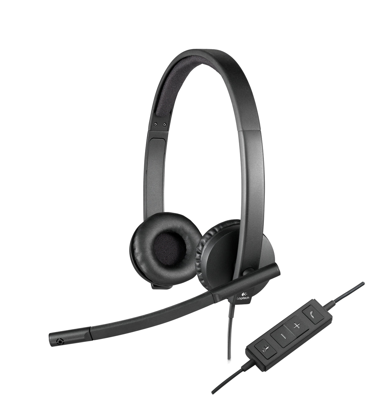 Auscultadores Logitech Auricular STEREO H570e USB - imagem 6