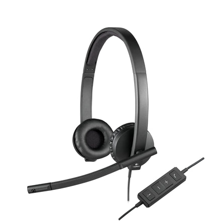 Auscultadores Logitech Auricular STEREO H570e USB - imagem 6