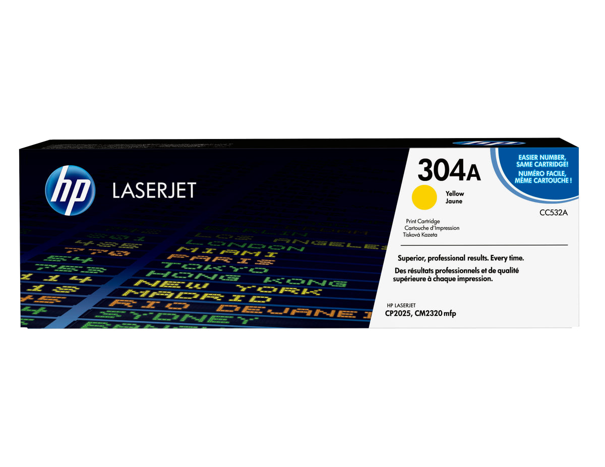 HP Toner 304A / CC532A amarelo Standard