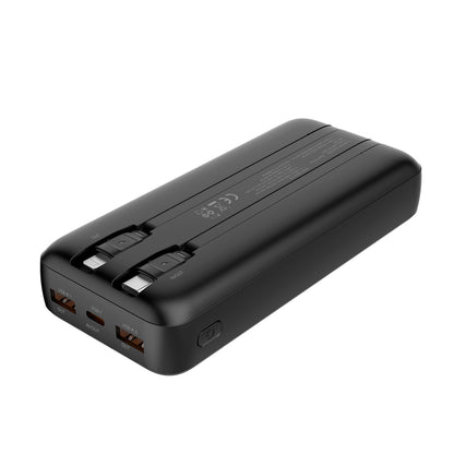 Powerbank CoolBox DP20 20000MAH LCD Preto Carg Ráp - imagem 4