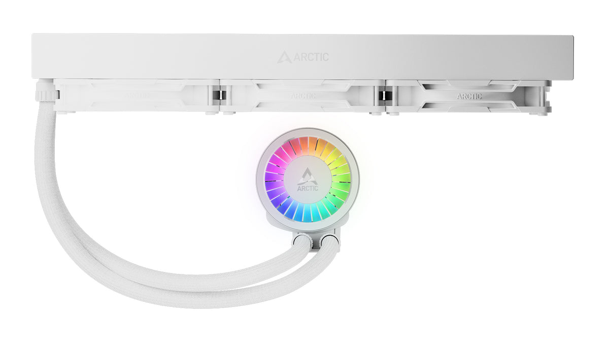 Sistema de Refrigeración Líquida Arctic Liquid Freezer III Pro 420 A-RGB/ branco