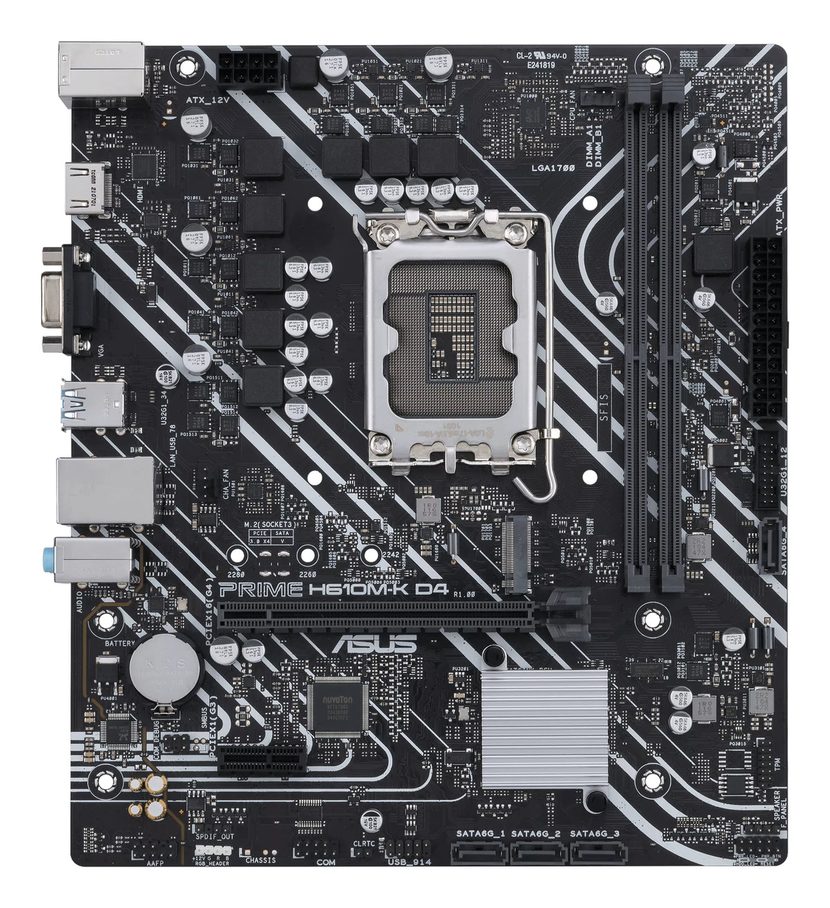 ASUS Placa Base PRIME H610M-K D4 mATX LGA1700 - imagem 6