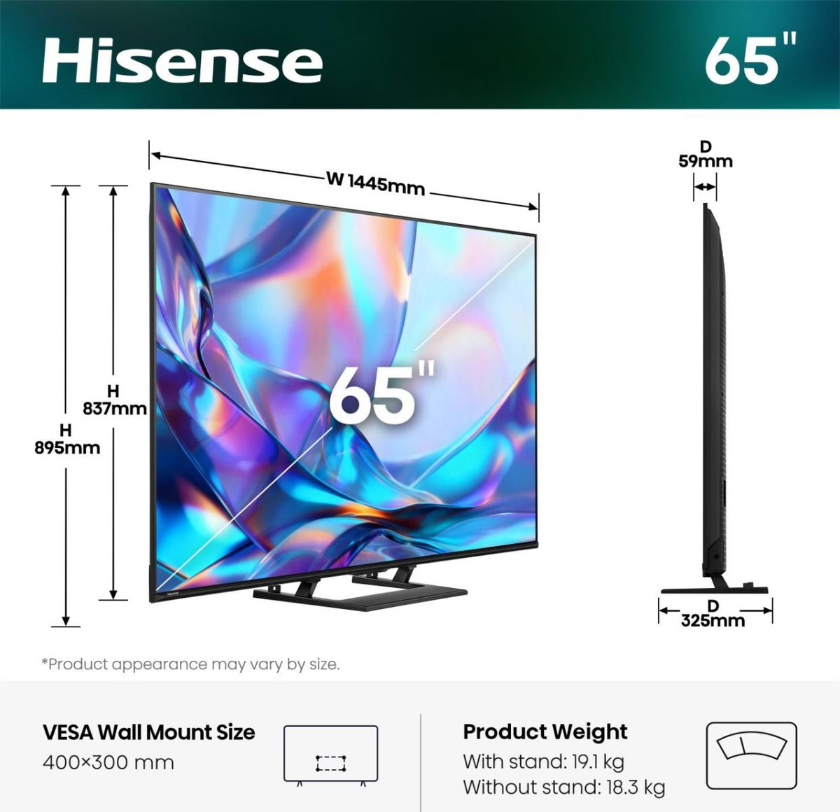 Televisão Hisense 20019129 - Hisense