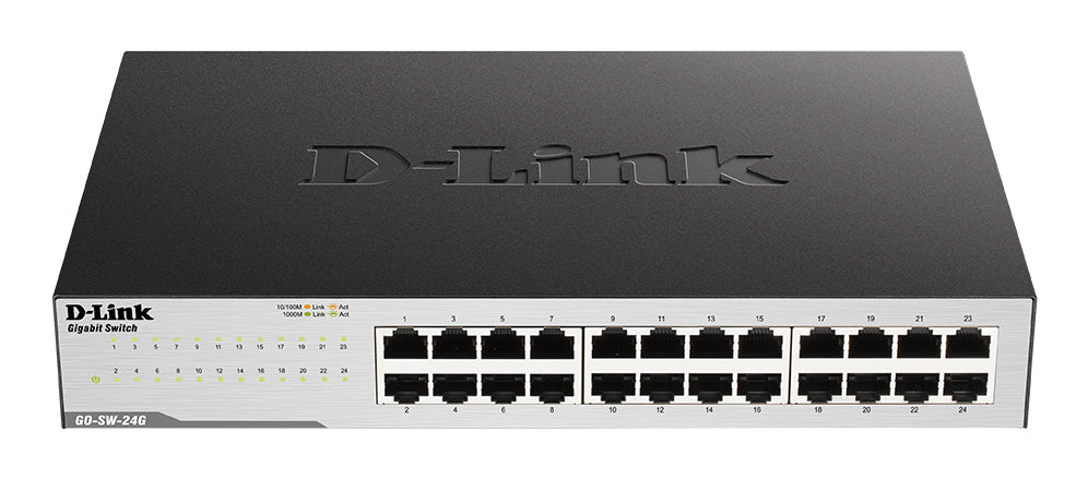 Bastidor D-Link GO-SW-24G Switch 24xGB Metal