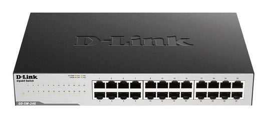 Bastidor D-Link GO-SW-24G Switch 24xGB Metal