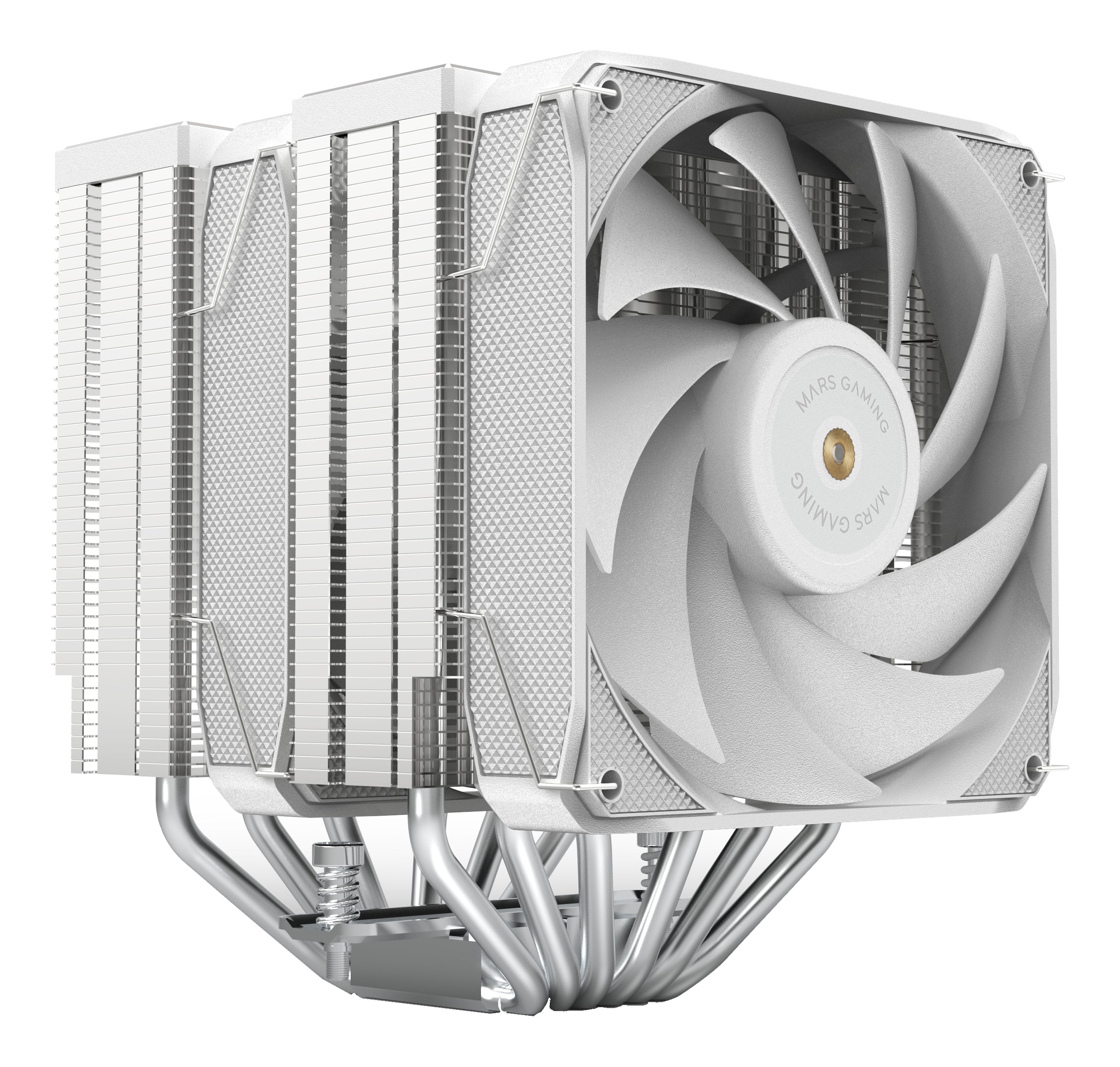 Mars Gaming Fan com dissipador MCPU-XU6/ 2x 12cm/ branco