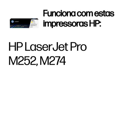 HP toner 201A Amarelo - imagem 3