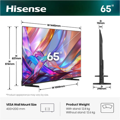 Televisão Hisense 65E7S - Hisense