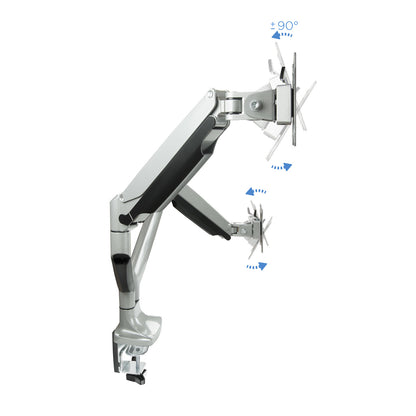 Suporte de Monitor Tooq DB3132TNR-S Mesa incl/gir 2brz 13-32" - imagem 10