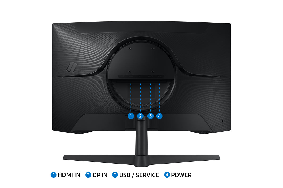 Monitor Samsung S27CG552EU / LS27CG552EUXEN preto - imagem 12