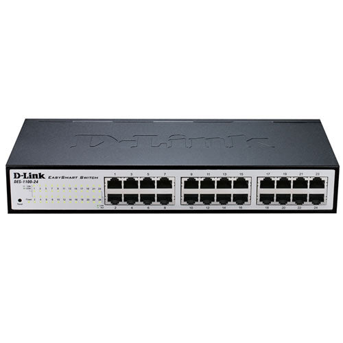 Switch Gestionable D-Link DGS-1100-24V2 24 Portas/ RJ-45 Gigabit 10/100/1000