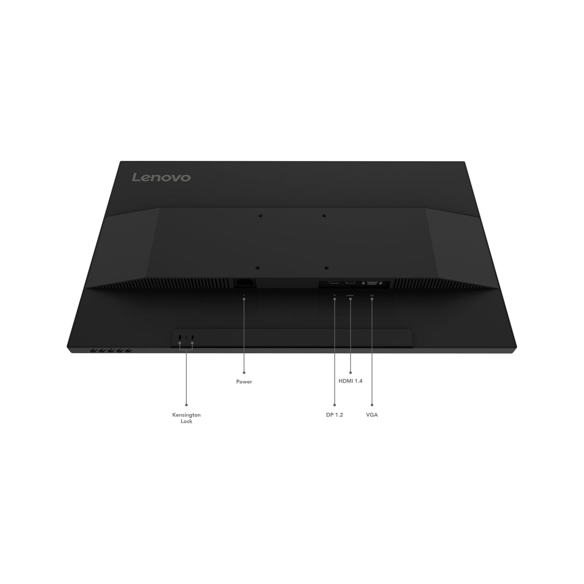 Monitor Lenovo ThinkVision E27-40 / 64BCMAT4EU preto - imagem 9