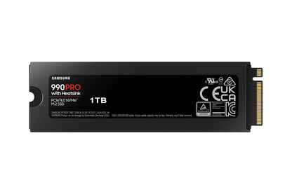 Disco SSD Samsung M.2 990 PRO Heatsink 1TB / MZ-V9P1T0CW - imagem 2