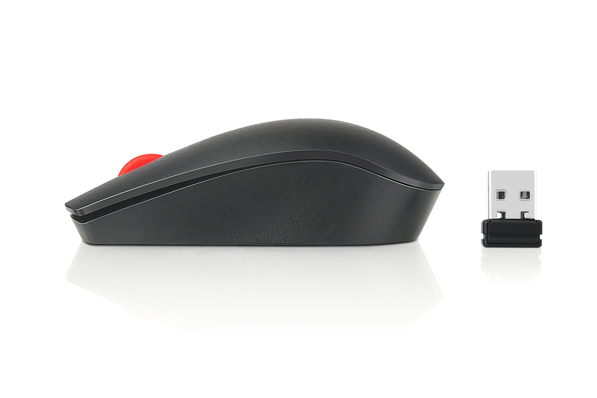 Rato Lenovo 0M56887 / 4X30M56887 preto, vermelho - imagem 2