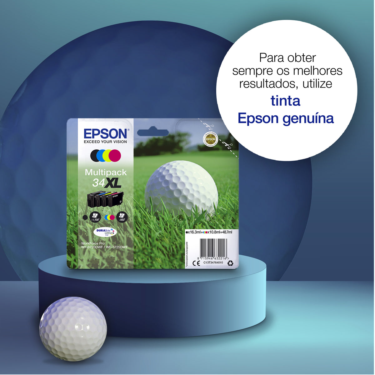Epson Ink 34XL / C13T34714010 preto XL - imagem 6