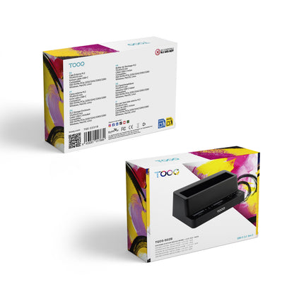 Caixa para Disco Tooq DockStation 2xSSD M.2NVMe+SATA 2.5/3.5 Clone - imagem 9