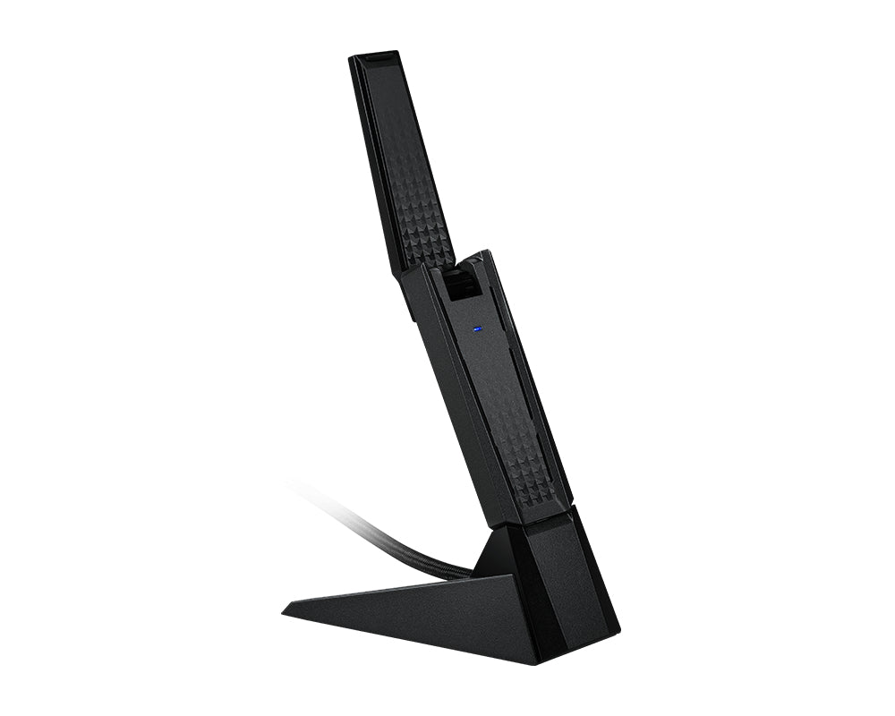 Adaptador de Rede MSI GUAXE54 AXE5400 WiFi6E USB Adaptador - imagem 11