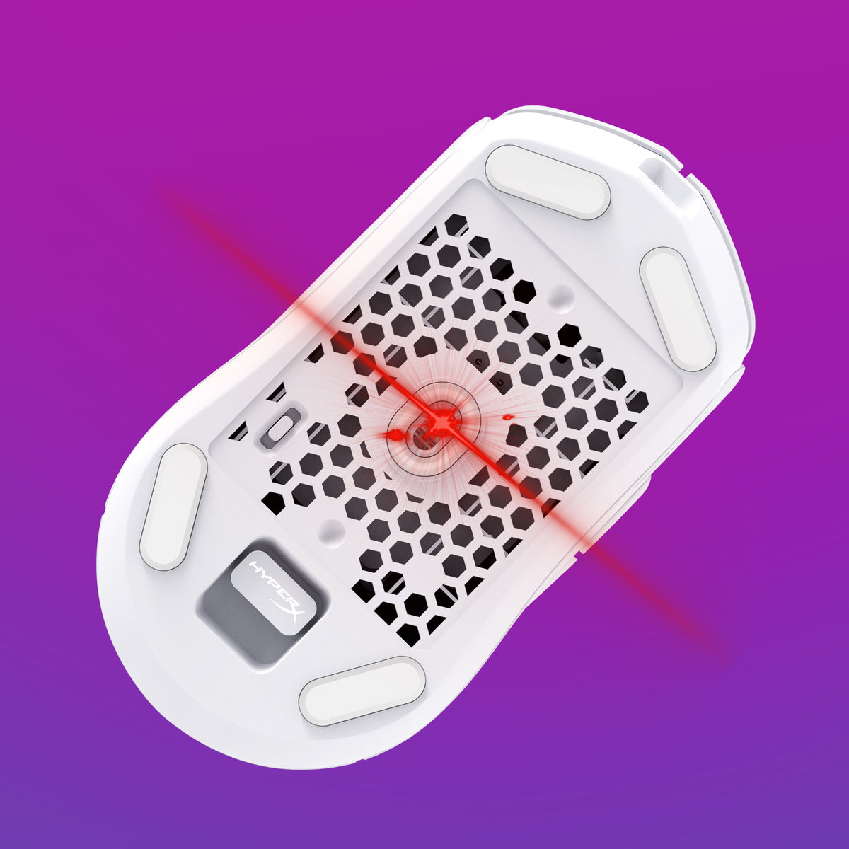 Rato HyperX Pulsefire Haste 2 / 6N0A9AA branco - imagem 3