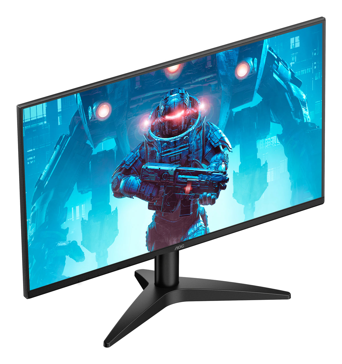 AOC 24B36X monitor de gaming de 23,8" / Full HD / 0.5ms/ 144Hz/ IPS / Preto