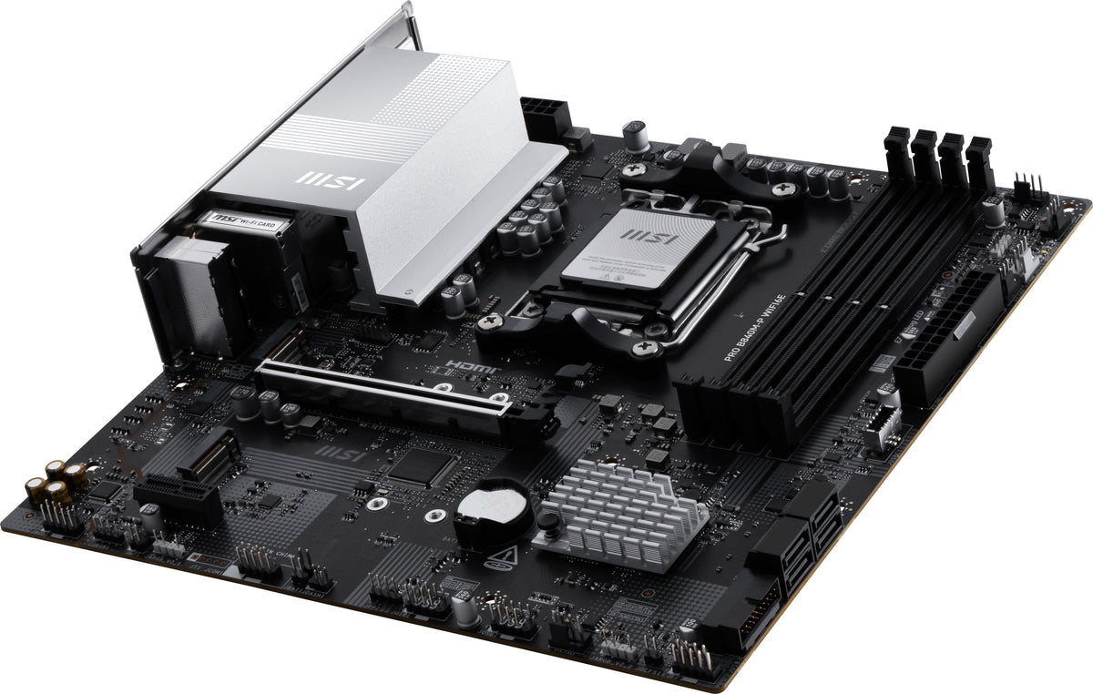 MSI Placa Base PRO B840M-P WIFI6E DDR5 mATX - imagem 11