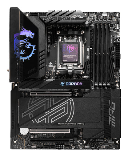 Placa-mãe MSI MPG X870E Carbon WiFi / 7E49-001R preto - imagem 5