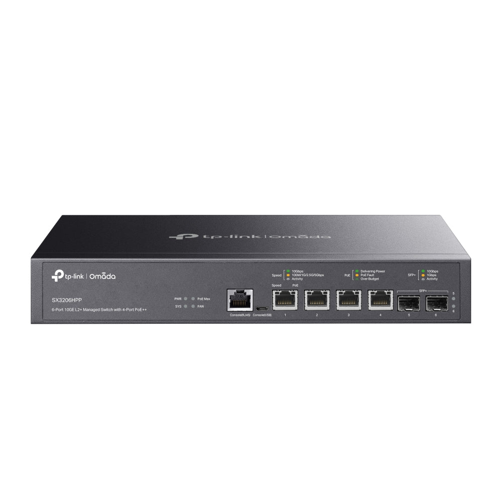 Switch TP-Link Switch SX3206HPP / TL-SX3206HPP preto Standard