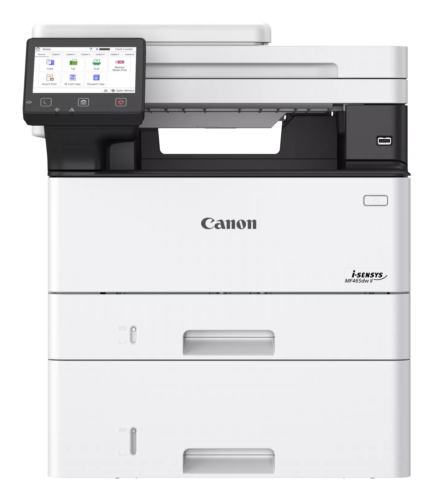 Multifunções Laser monocromática Canon i-SENSYS MF465dw II WiFi/ Fax/ Dúplex/ branca