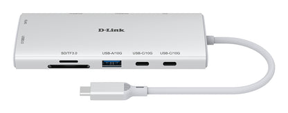 Hub USB D-Link DUP-A01 Hub USB-C 10 em 1 2xHDMI