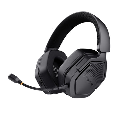 Auscultadores Gaming sem fios com microfone Trust Gaming GXT 493PS Carus PS5/ Jack 3.5/ Bluetooth/ preto