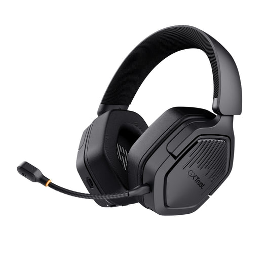 Auscultadores Gaming sem fios com microfone Trust Gaming GXT 493PS Carus PS5/ Jack 3.5/ Bluetooth/ preto