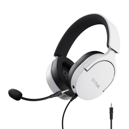 Auscultadores Gaming com microfone Trust Gaming GXT 489 Fayzo/ Jack 3.5/ branco