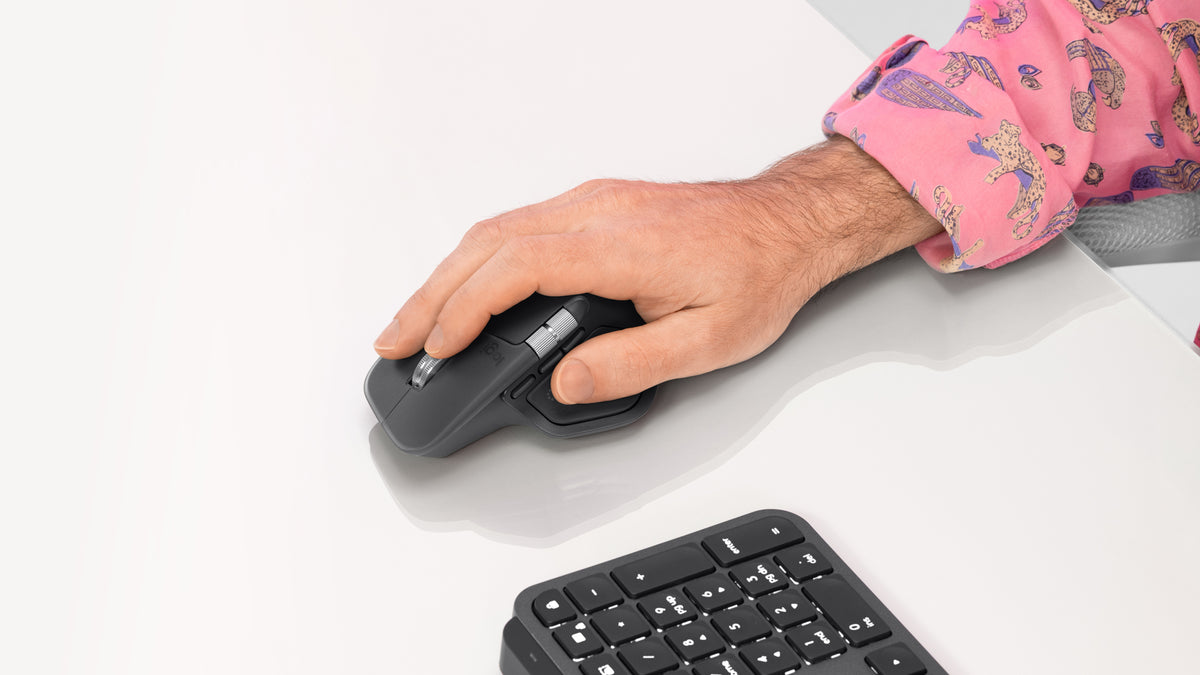 Rato Logitech MX Master 4 for Mac / 910-007577 prateado - imagem 11