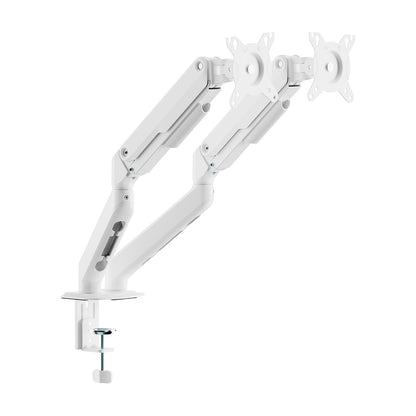 Suporte de mesa com contrapeso para 2 monitores Aisens DT32TSR-439/ giratório/ inclinável/ 9kg
