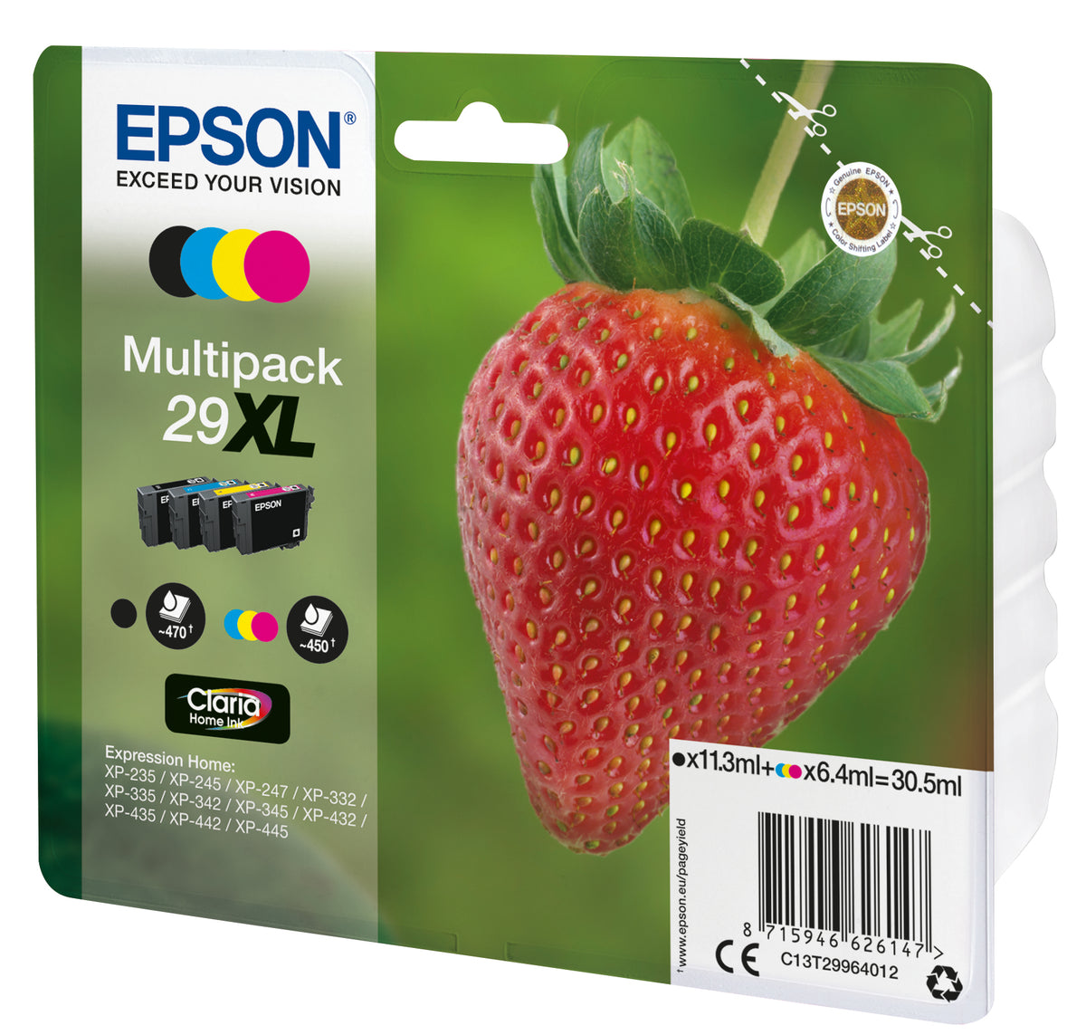 Epson Ink 29XL / C13T29964012 BK,C,M,e XL Multipack - imagem 9