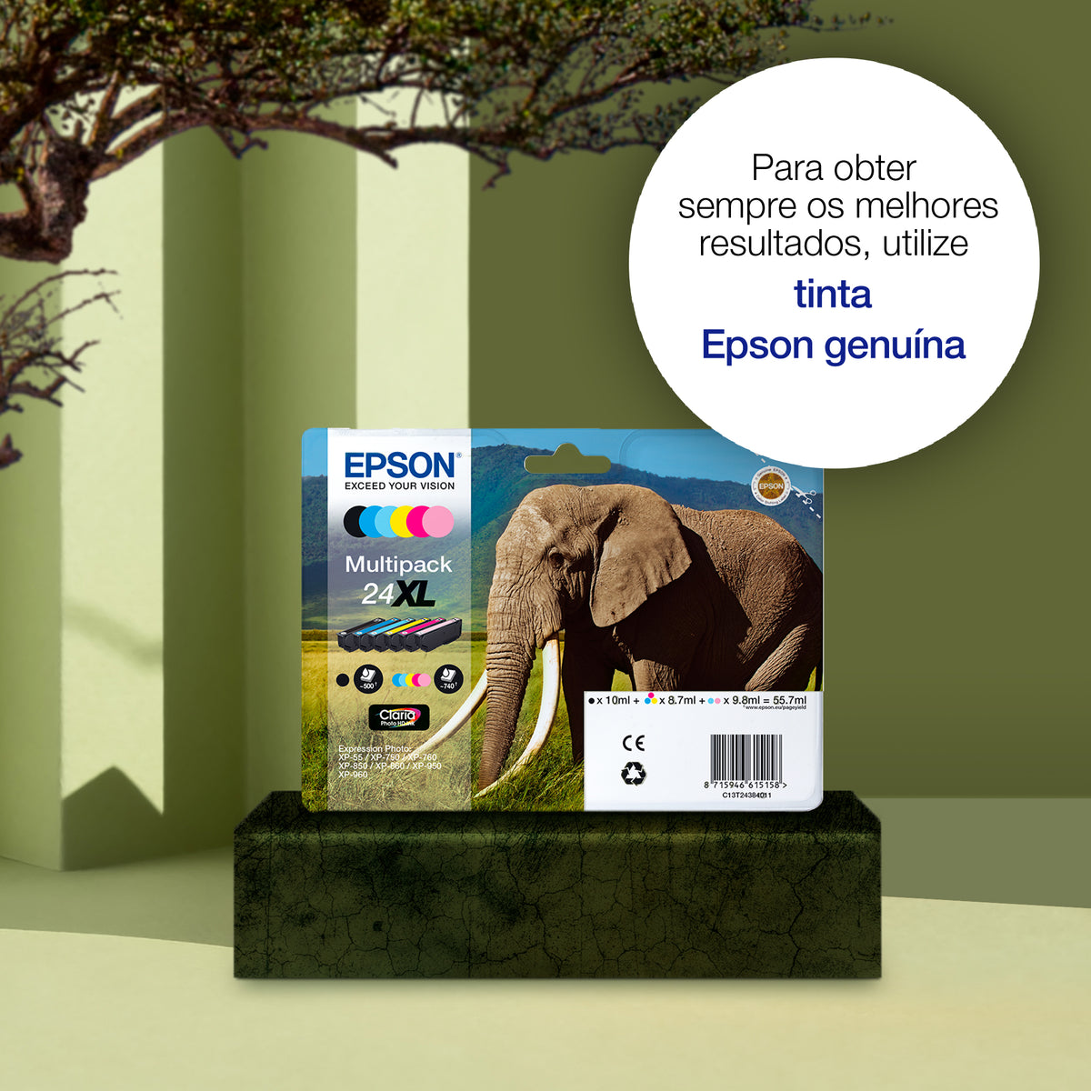 Epson Ink 24XL / C13T24384011 BK,C,M,e,LM,LC Multipack - imagem 3