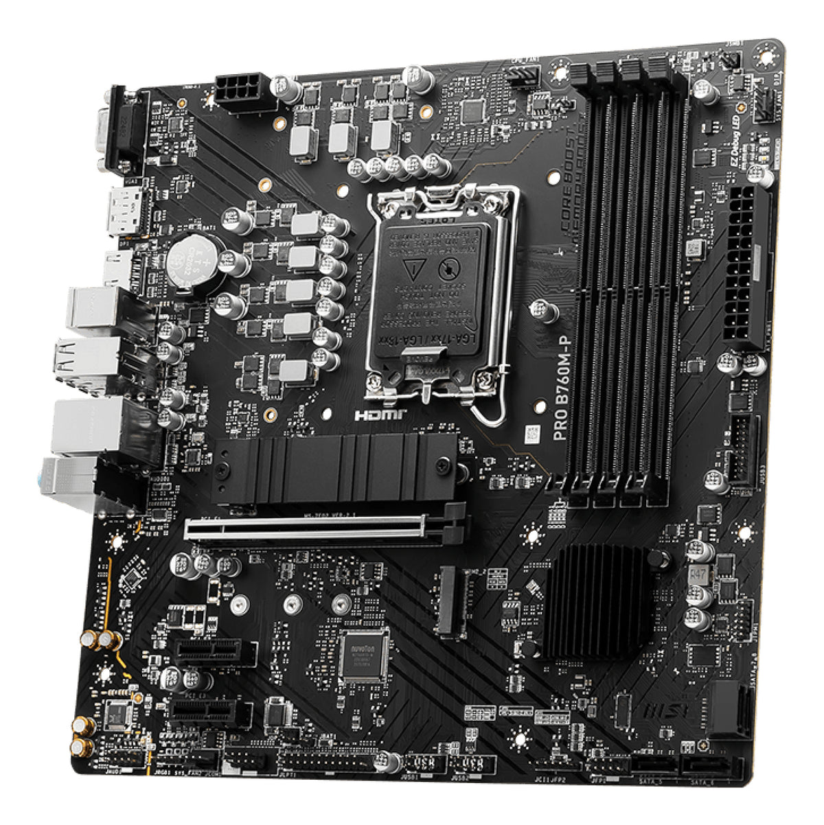 MSI Placa Base PRO B760M-P DDR5 mATX LGA1700 - imagem 7