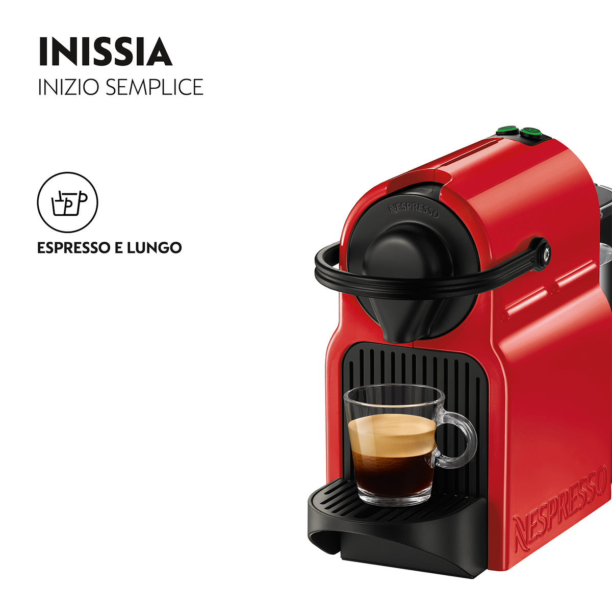 Máquina de Café Krups Nespresso Inissia / XN1005K vermelho - imagem 2