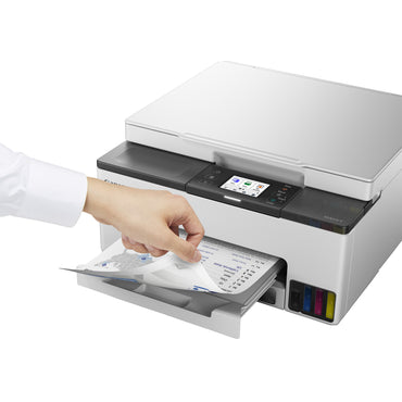 Multifunções recarregável Canon MAXIFY GX1050 MegaTank 3 em 1 WiFi/ Dúplex/ Pack impressora + consumibles XL/ branca