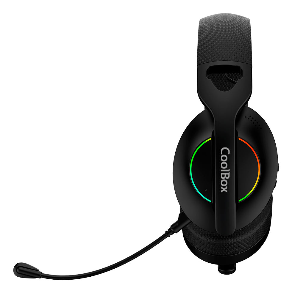 Auscultadores CoolBox de jogos auscultadores Diadema Mic WB01 RF+BT - imagem 4