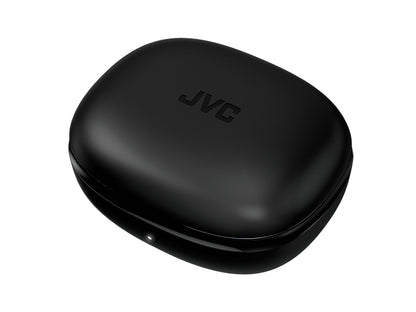 Auscultadores Bluetooth JVC HA-EC25T com caixa de carregamento/ Autonomia 7.5h/ Preto