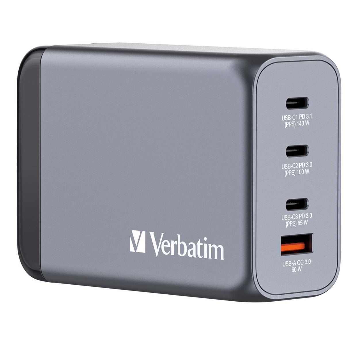 Carregador Verbatim 240W 4 Port USB-A/C / 32205