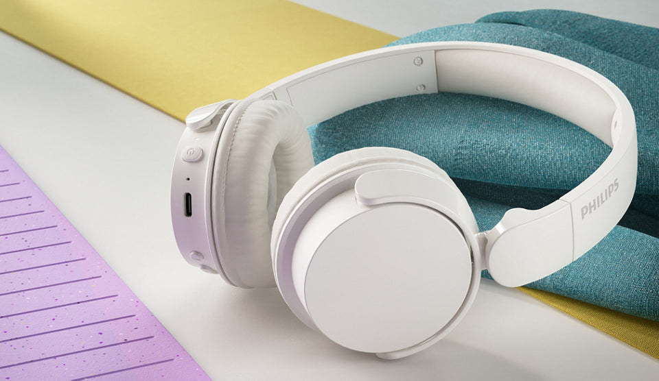 Auscultadores sem fios Philips TAH4209WT/ com microfone/ Bluetooth/ branco